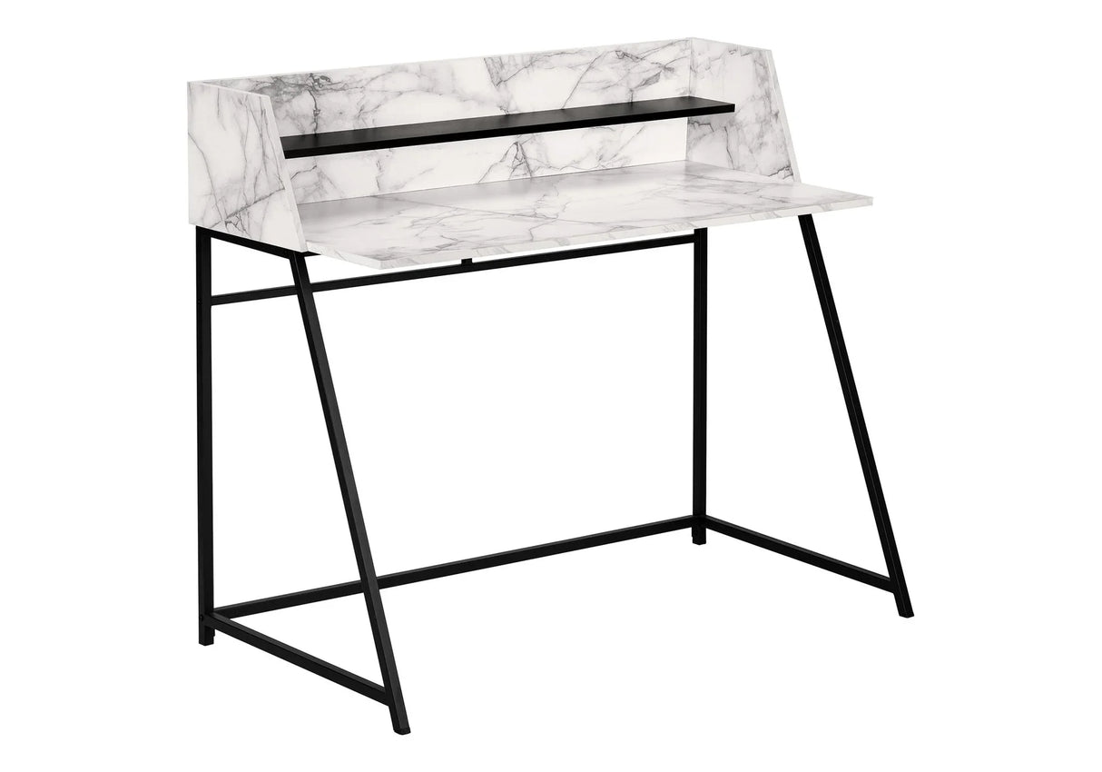 Computer Desk For Home Office Laptop, Storage Shelves, Contemporary & Modern - Furniture Home Direct