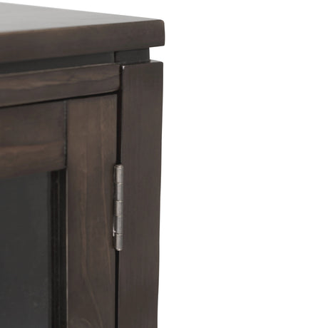 Cosmopolitan - Wide TV Media Stand - Mahogany Brown - Furniture Home Direct