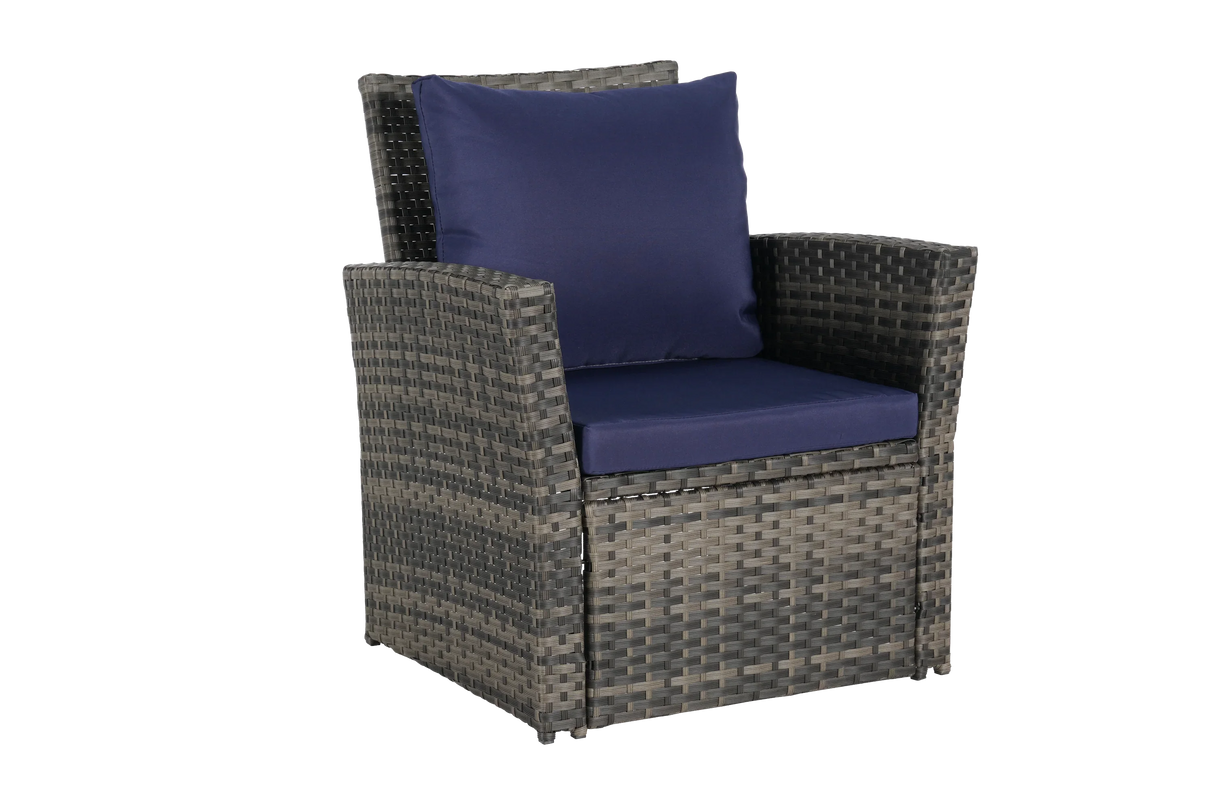 7 PC Rattan Outdoor Set - Furniture Home Direct