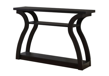 Accent Console Table For Entryway, Unique Curved Design - Furniture Home Direct