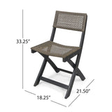 Evergreen - Outdoor Dining Set With Dining Table And 2 Chair