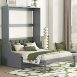 Murphy Wall Bed With Cushion, Space Saving Design, And Construction - Furniture Home Direct