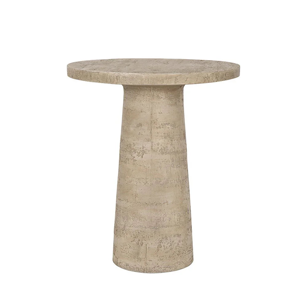 Round Side Table With Pedestal Base - Furniture Home Direct