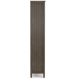 Lev - Bookcase - Smoky Brown - Furniture Home Direct