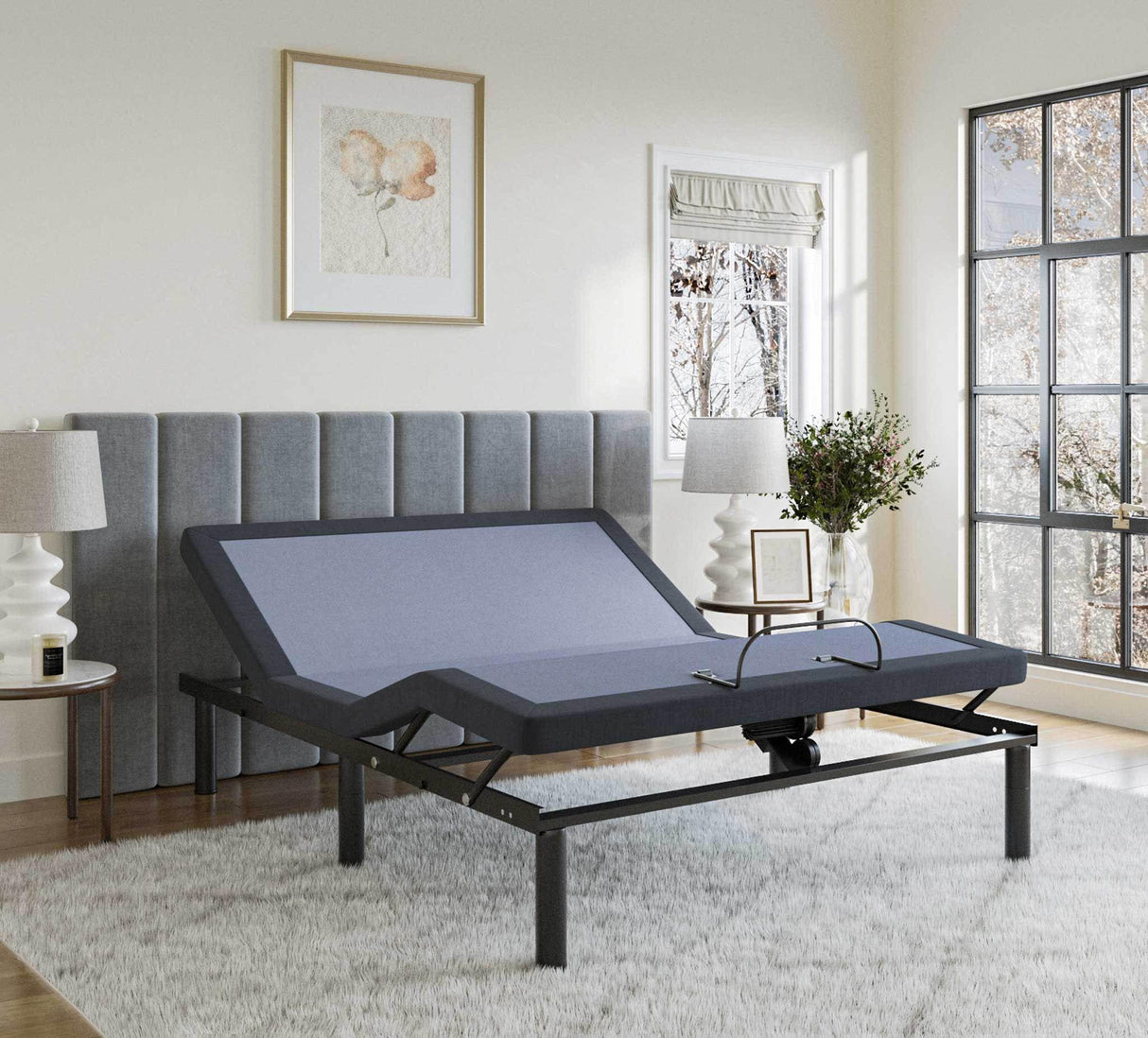 Bt2500 - Adjustable Bed Base With Full-Range Positions Adjustment - Furniture Home Direct