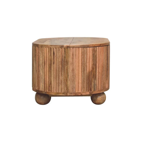 Soba - Ball Lid Up Coffee Table - Oak - Furniture Home Direct