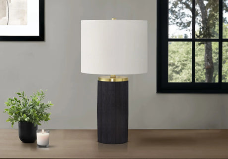 Lighting, Table Lamp, Concrete, Modern - Black - Furniture Home Direct