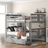 Bunk Bed With Ladder For Bedroom, Guest Room Furniture - Furniture Home Direct