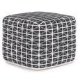 Noreen - Upholstered Square Pouf - Furniture Home Direct
