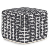Noreen - Upholstered Square Pouf - Furniture Home Direct