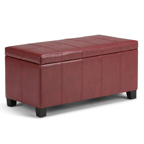 Dover - Upholstered Storage Ottoman Bench - Furniture Home Direct