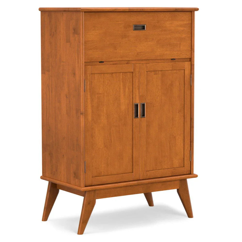 Draper - Mid Century Bar Cabinet - Furniture Home Direct