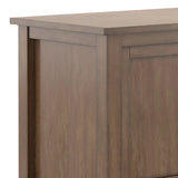 Warm Shaker - TV Media Stand Handcrafted - Furniture Home Direct