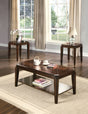 Docila - 3 Piece Pack Coffee With End Table (Set of 3) - Walnut - Furniture Home Direct