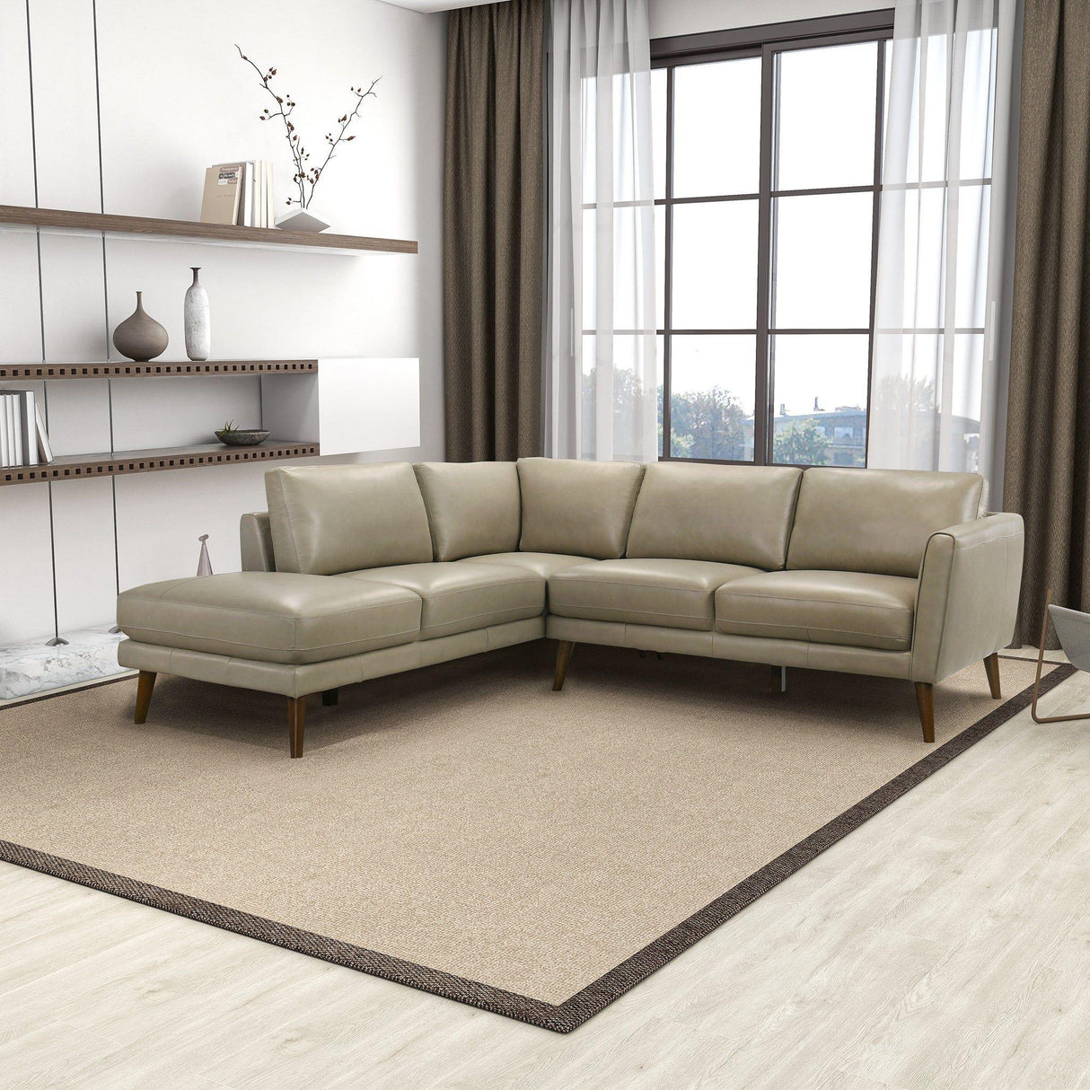 Benson - Sectional Sofa With Chaise - Furniture Home Direct