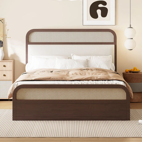Platform Bed With Trundle And 2 Drawers - Furniture Home Direct