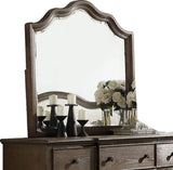 Baudouin - Weathered Mirror - Oak - Furniture Home Direct