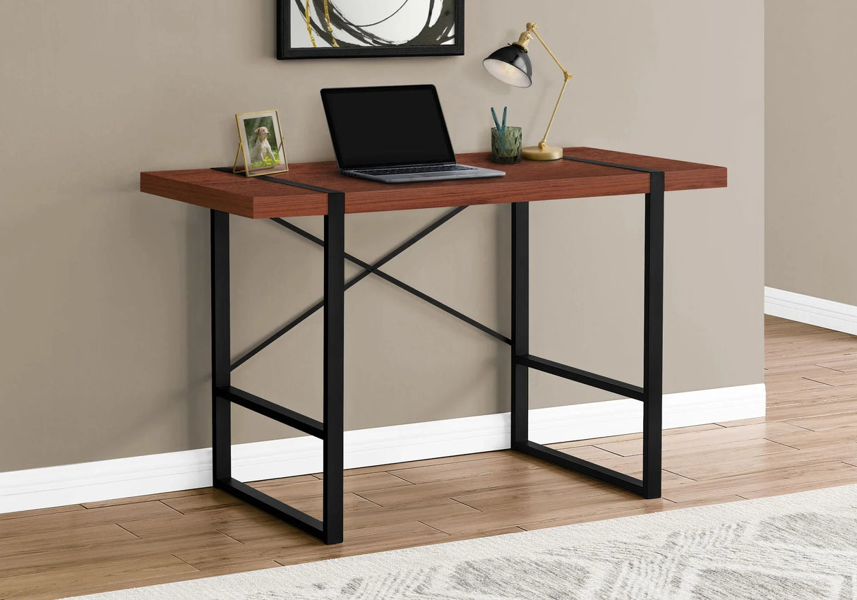 Industrial Design Computer Desk For Home Office, Laptop - Furniture Home Direct