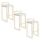 Fuji - Contemporary / Glam & Quality Construction Barstool - Furniture Home Direct