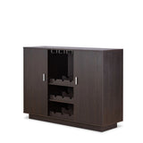 Hazen - Wine Cabinet II - Espresso - Furniture Home Direct