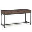 Banting - Mid Century Desk - Walnut Brown - Furniture Home Direct
