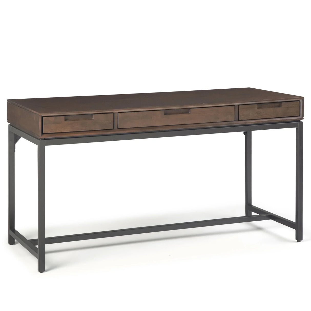 Banting - Mid Century Desk - Walnut Brown - Furniture Home Direct