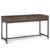 Banting - Mid Century Desk - Walnut Brown - Furniture Home Direct