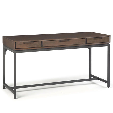 Banting - Mid Century Desk - Walnut Brown - Furniture Home Direct