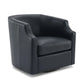 Emmett - Swivel Glider Barrel Chair With Clip Arm Design - Furniture Home Direct