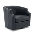 Emmett - Swivel Glider Barrel Chair With Clip Arm Design - Furniture Home Direct