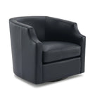 Emmett - Swivel Glider Barrel Chair With Clip Arm Design - Furniture Home Direct