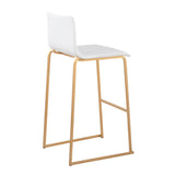 Mara - Contemporary Upholstered Barstool (Set of 2) - Furniture Home Direct