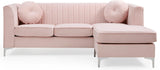 Delray - Micro Suede Sofa Chaise - Furniture Home Direct