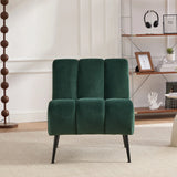 Upholstered Armless Chair For Living Room - Furniture Home Direct
