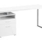 Computer Desk For Home Office, Laptop, Left Right Set - Up, Storage Drawers, Contemporary & Modern - Furniture Home Direct