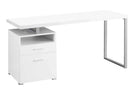 Computer Desk For Home Office, Laptop, Left Right Set - Up, Storage Drawers, Contemporary & Modern - Furniture Home Direct