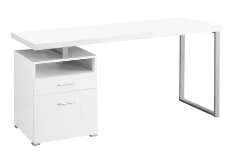 Computer Desk For Home Office, Laptop, Left Right Set - Up, Storage Drawers, Contemporary & Modern - Furniture Home Direct