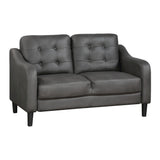3pc Living Room Set Including Sofa, Love seat and Chair - Gray - Furniture Home Direct