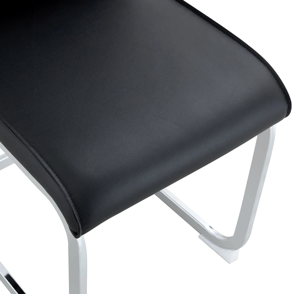 Dining Set Round Table With Upholstered Chairs Black - Furniture Home Direct