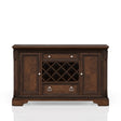 Traditional Server - Mahogany - Furniture Home Direct