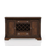 Traditional Server - Mahogany - Furniture Home Direct