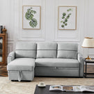 Broaching Pull-Out Storage Sofa - Furniture Home Direct