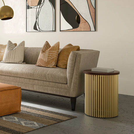 Demy - Handcrafted Metal Accent Table - Furniture Home Direct