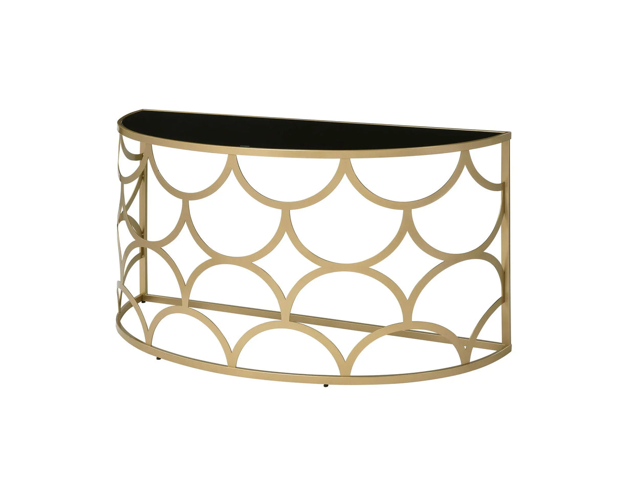 Altus - Console Table - Gold - Furniture Home Direct