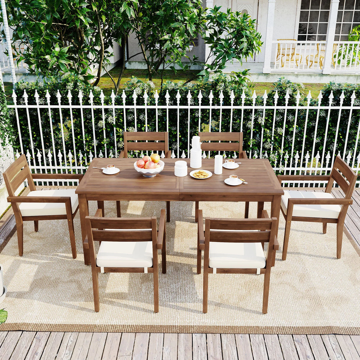 7 Piece Outdoor Dining Set - Furniture Home Direct