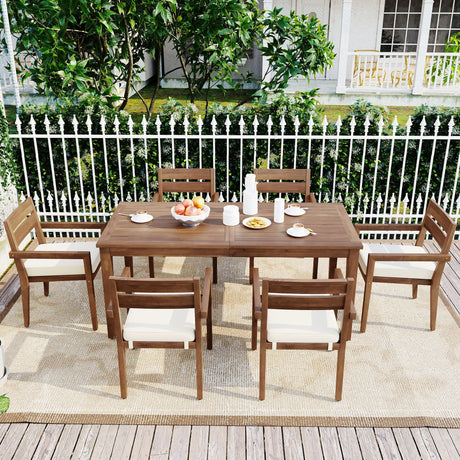 7 Piece Outdoor Dining Set - Furniture Home Direct