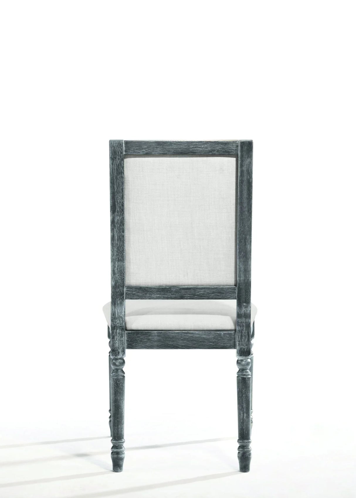 Leventis - Weathered Side Chair - Cream / Gray - Furniture Home Direct