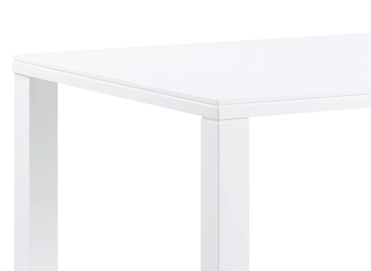 Pagan - High Gloss Dining Table - White - Furniture Home Direct