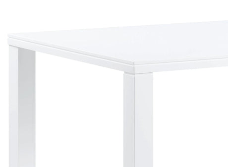 Pagan - High Gloss Dining Table - White - Furniture Home Direct
