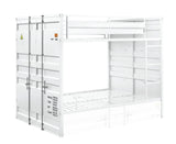 Cargo - Full Bunk Bed With Trundle - White - Furniture Home Direct